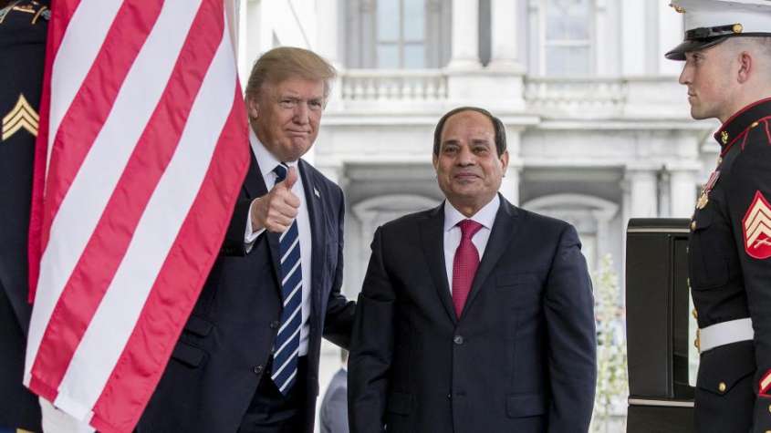 ترامب والسيسي
