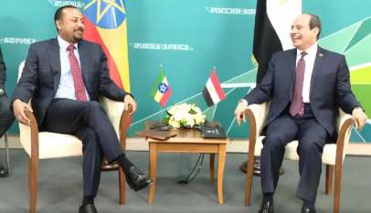 رئيس وزراء إثيوبيا والسيسي
