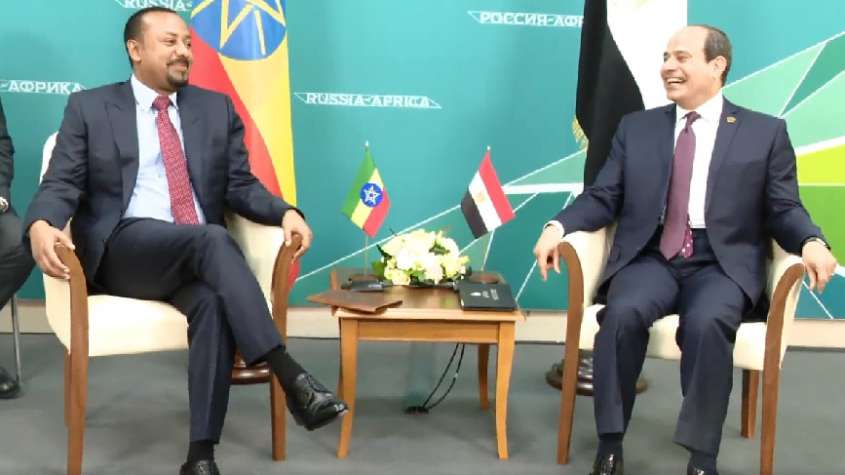 رئيس وزراء إثيوبيا والسيسي