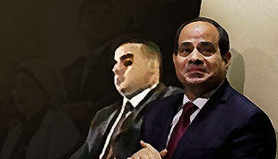 السيسي وابنه