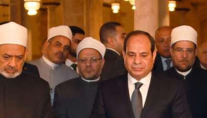 شيخ الأزهر والسيسي